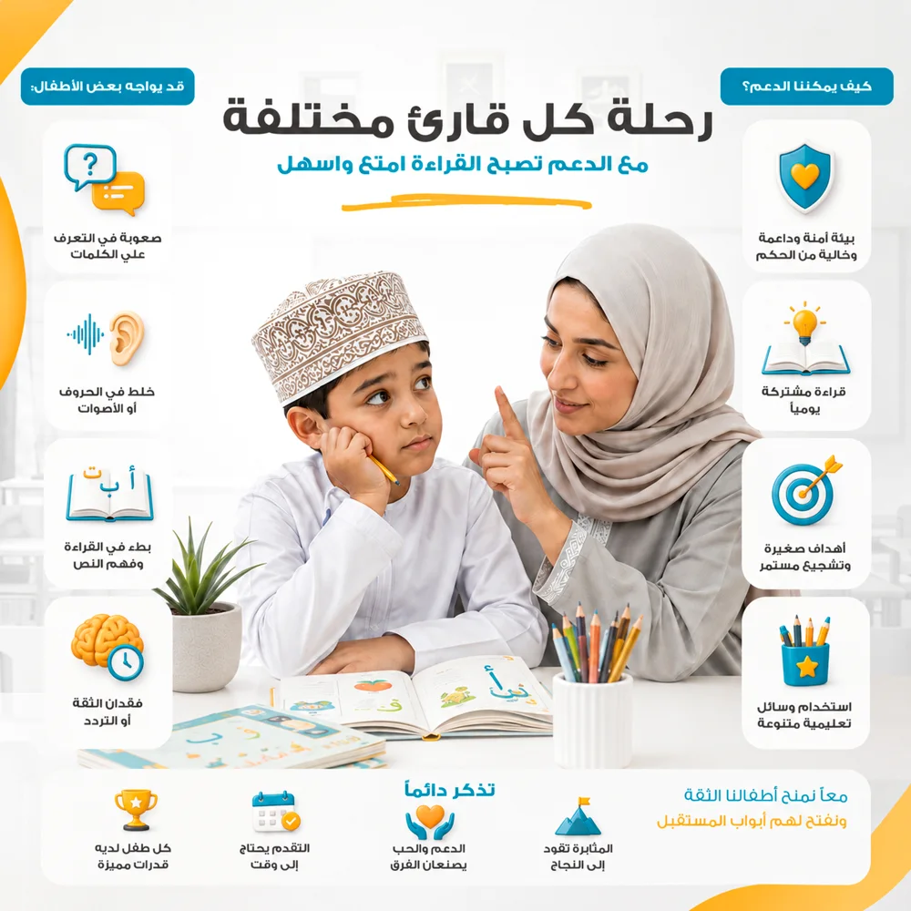 رحلة كل قارئ مختلفة